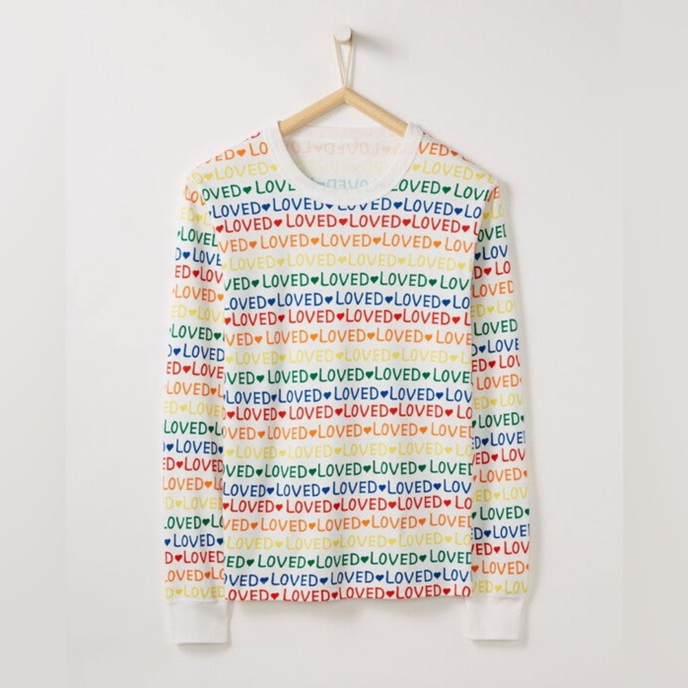 Hanna Andersson Loved Long John Pajama Top